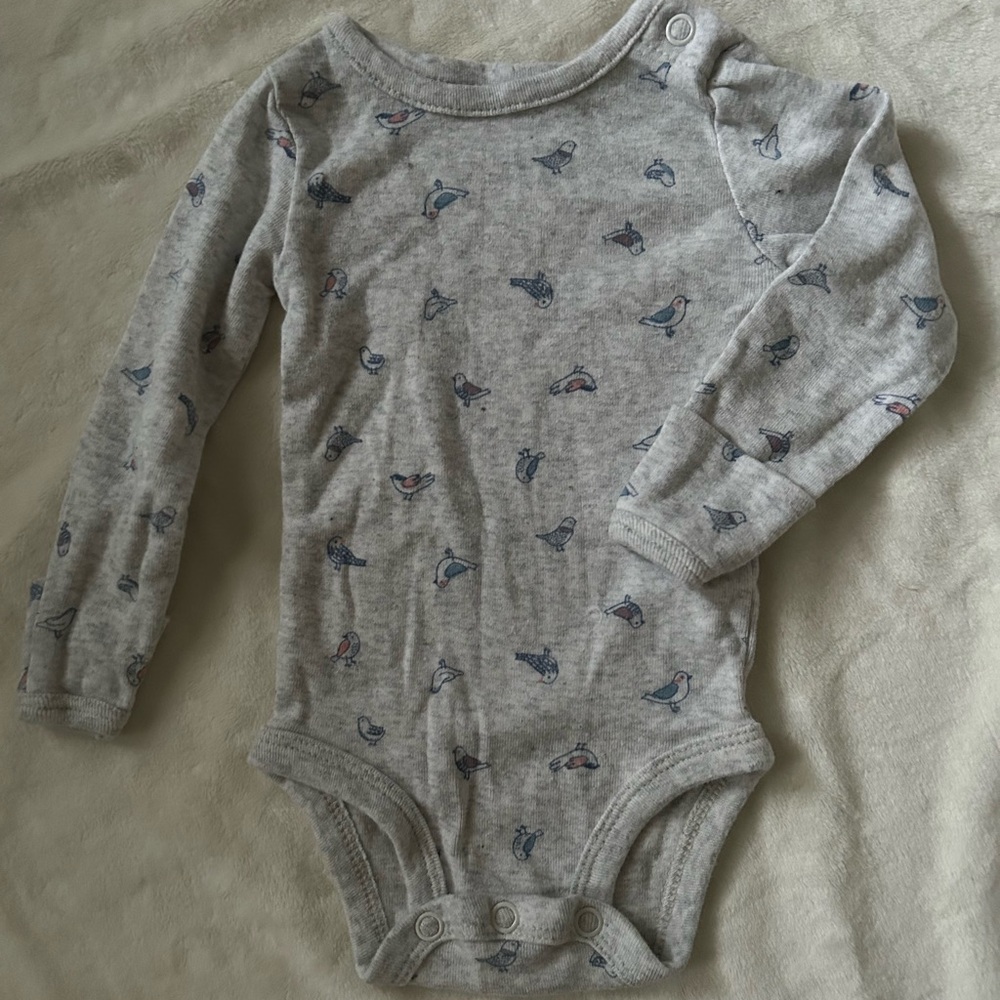 Carters Little Planet organic cotton onesie nb